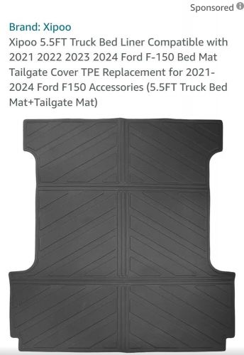 2021-2024 ford f150 bed mat 5.5ft bed