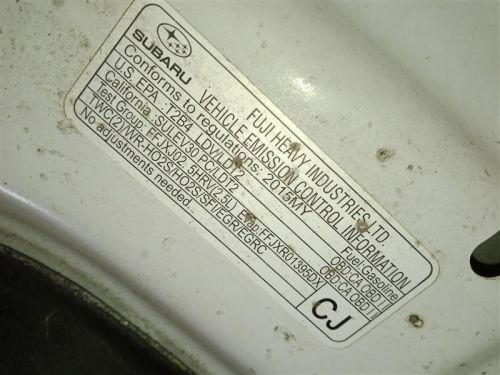 Air Bag Assembly Lh Driver Side Roof / 2015 Legacy Sku#3898696, US $365.00, image 5