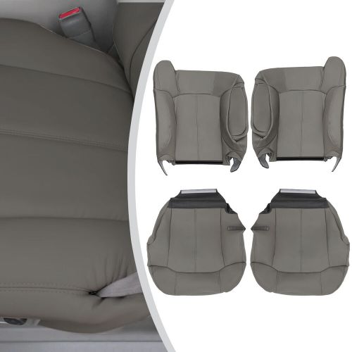 Front Seat Covers, Driver and Passenger Side Replacement Seat Cover, PU Grey USA, US $84.06, image 12
