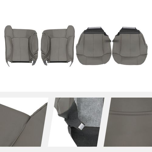 Front Seat Covers, Driver and Passenger Side Replacement Seat Cover, PU Grey USA, US $84.06, image 13