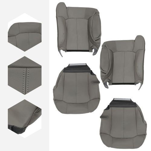Front Seat Covers, Driver and Passenger Side Replacement Seat Cover, PU Grey USA, US $84.06, image 14