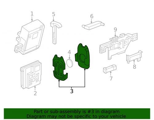 Genuine GM Remote Start (W\\/O Power Tailgate) 84312373, US $287.67, image 2