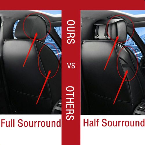 For Hyundai Elantra/Tucson/Sonata/Accent Luxury Leather Car Seat Cover Full Set, US $59.25, image 14