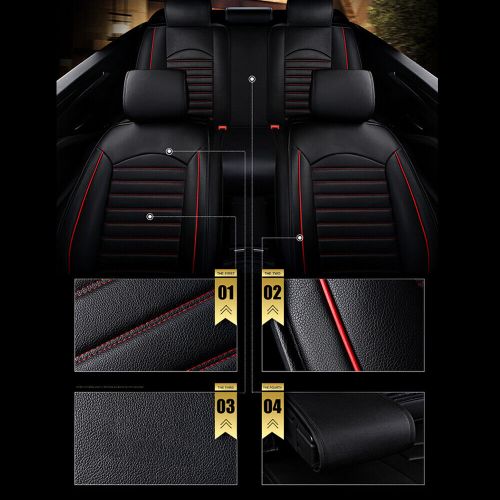 For Hyundai Elantra/Tucson/Sonata/Accent Luxury Leather Car Seat Cover Full Set, US $59.25, image 16