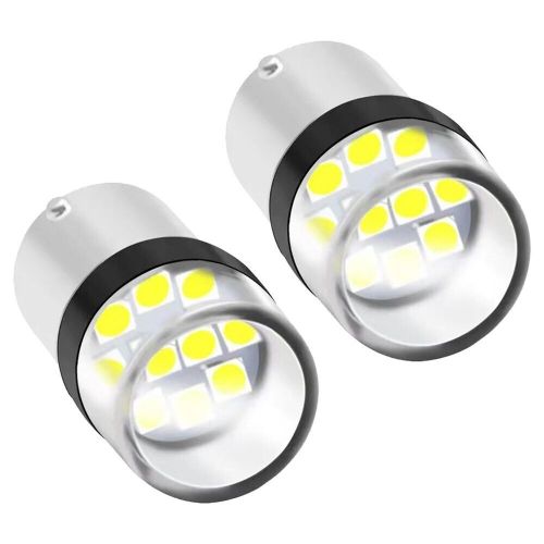 Versatile 2pcs BA15S 1156 Car Turn Signal Light Reversing Lamp Bulb White Kit, US $9.01, image 6