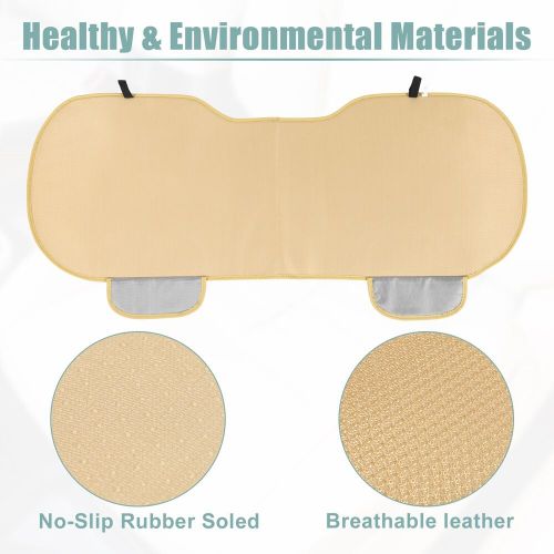 Universal Car Back Seat Cushion Breathable PU Leather Car Seat Mat Pack of 1, US $34.29, image 5