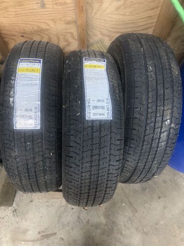 3 Goodyear ST 225 75 R15 trailer tires load range E, US $150.00, image 2