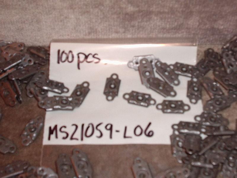 100 nutplates ms21059-l06 anchornuts ms21075-l06
