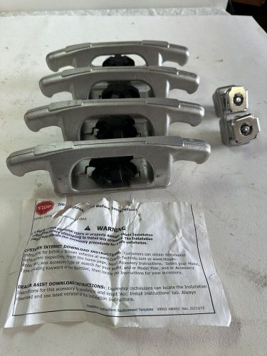 New oem nissan titan bed tie-down cleats set utili-trac 999t7w3900 999t7w3800