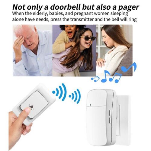 Outdoor Doorbell, Wireless Doorbell Kit, EU Plug K5E24466-, US $, image 3
