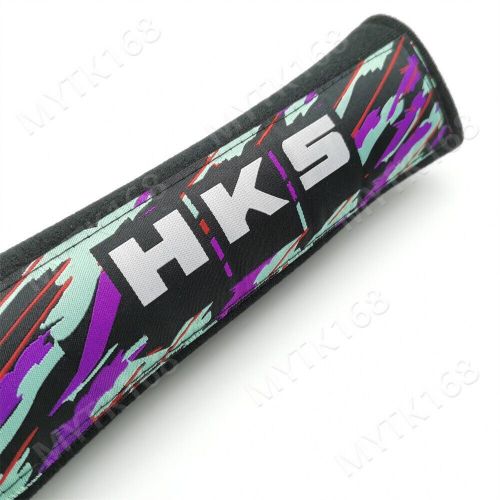1 Pair HKS Universal Shoulder Pads Car Racing Seat Belt Cotton Strap Cover, US $11.61, image 2