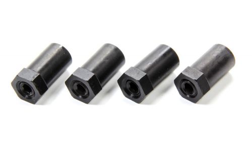 (4-pack) scorpion pl38-4 rocker arm nuts race series polylock steel black oxide