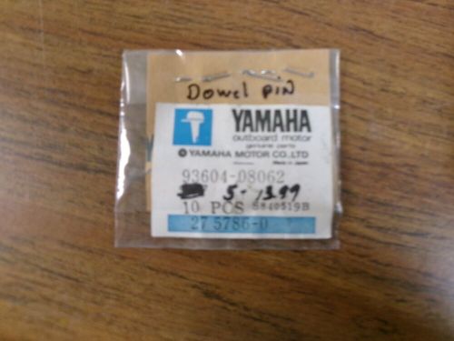 NEW OEM Yamaha Outboard Dowel Pin, 5 Count, PN 93604-08062, US $13.99, image 2