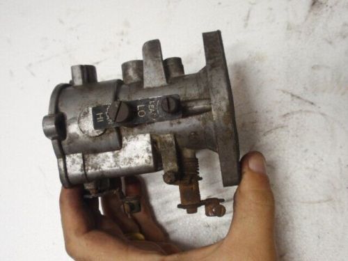 Vintage bendix john deere jdx 340 400 440 snowmobile engine carburetor carb body