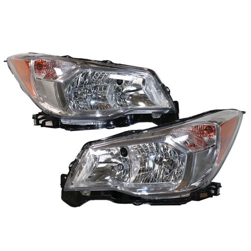 Pair Left+Right For Subaru Forester 2.5L 2014-2016 Halogen Headlights Headlamps, US $150.02, image 9