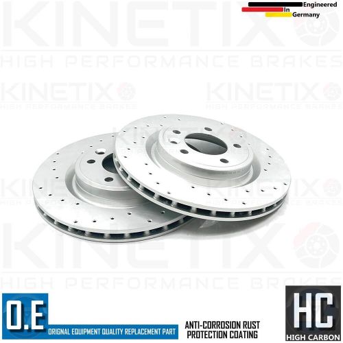 FOR RANGE ROVER SPORT 3.0 D300 DRILLED REAR BRAKE DISCS BREMBO PADS 325mm, US $, image 3