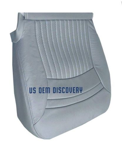 01-02-03 Chevy Corvette SPORT Driver & Passenger Bottom Leather Seat Cover Gray, US $240.86, image 2