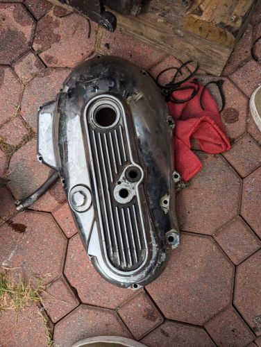 1985 Harley Ironhead Sportster Lower End Cracked Trans Case Good Flywheels, US $75.00, image 7