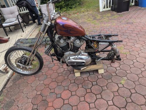 1985 Harley Ironhead Sportster Lower End Cracked Trans Case Good Flywheels, US $75.00, image 10