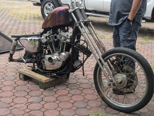 1985 Harley Ironhead Sportster Lower End Cracked Trans Case Good Flywheels, US $75.00, image 11