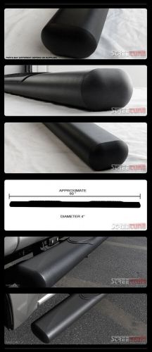 For 04-12 Colorado/Canyon Crew 4" Matte Black Oval Side Step Bars Running Boards, US $182.00, image 2