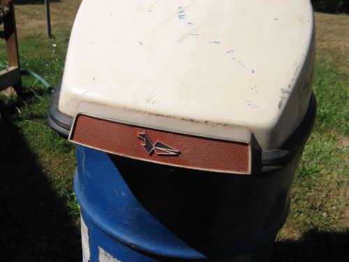 1968 JOHNSON 9.5hp OUTBOARD ENGINE HOOD COVER COWLING MQ-14D Evinrude vtg, US $75.00, image 2