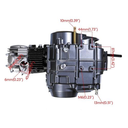 Lifan 125cc Engine 4 Stroke Motor For Trail Bike CT70 90cc 110cc 125cc Pit Bike, US $459.25, image 10