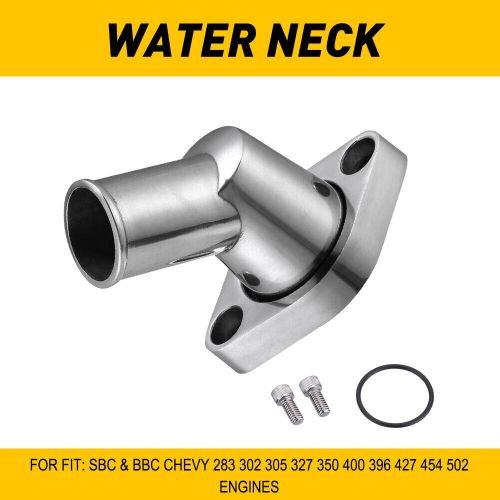 Polished Aluminum Water Neck for SBC&BBC Chevy 283 302 305 327 350 Engines, US $18.99, image 5