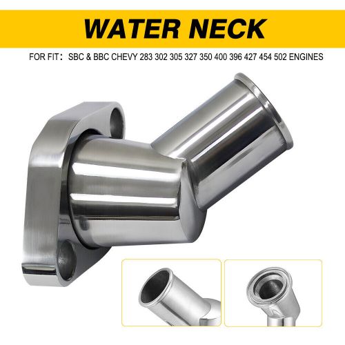 Polished Aluminum Water Neck for SBC&BBC Chevy 283 302 305 327 350 Engines, US $18.99, image 8