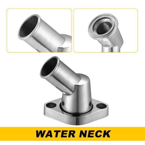 Polished Aluminum Water Neck for SBC&BBC Chevy 283 302 305 327 350 Engines, US $18.99, image 14