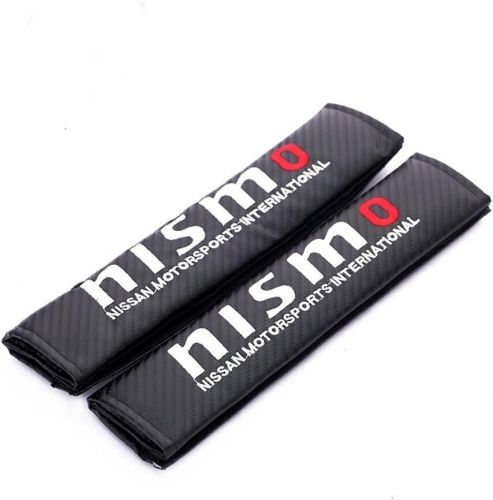 [poecar] seat belt pad leather set of 2 left and right