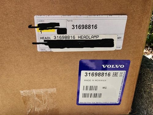 2014-2017 Volvo Xc60 Driver Headlight Head Lamp Light Xenon 31698816, US $800.00, image 11