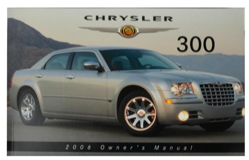 2006 06 chrysler 300 owner's manual