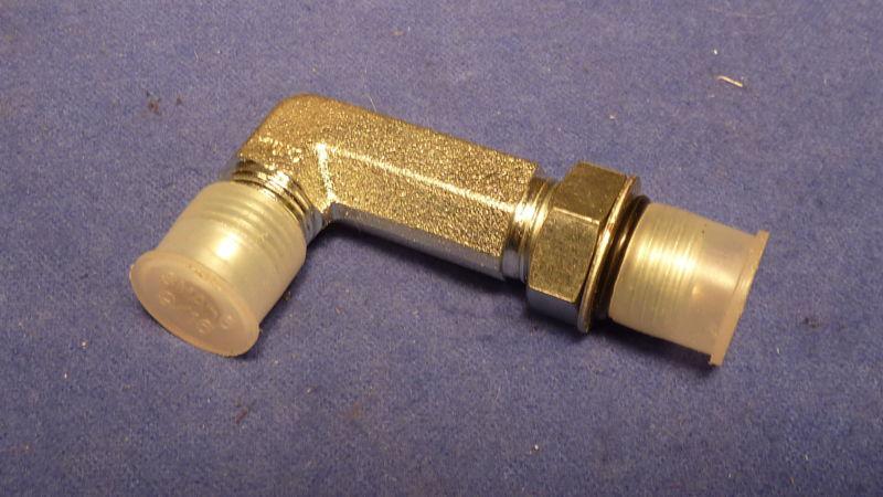 Blizzard snow plow extra long 90 degree elbow hydraulic fitting #b60072 (new)