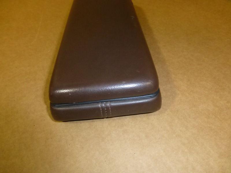 PORSCHE 944 924S N/A EARLY CENTER ARMREST W/ STORAGE COMPARTMENT BROWN OEM, US $59.00, image 6