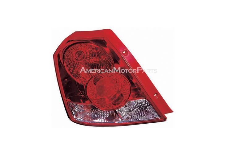 Depo driver & passenger side replacement tail light 04-08 chevy aveo