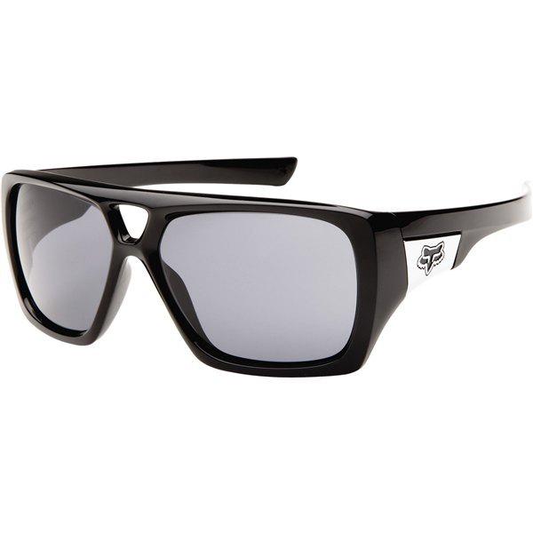 Polished black/grey fox racing the remit sunglasses