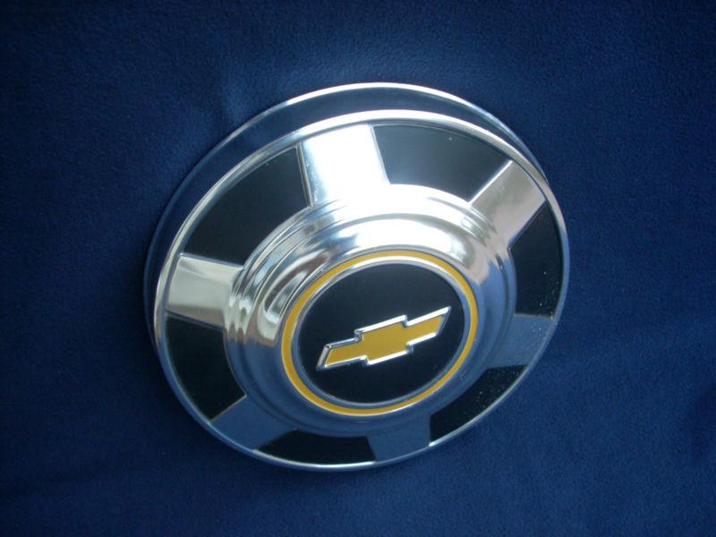 Chevy truck car 12 1/4" replacement chevrolet vintage aluminum wheel hub cover 