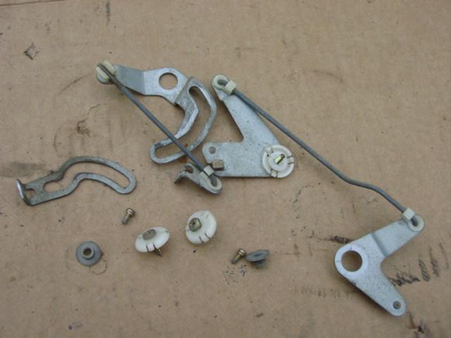 Suzuki samurai climate box levers, screws and bushings