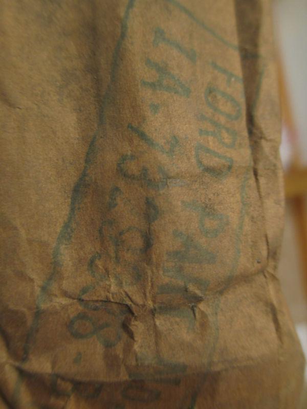 NOS 1954 Ford quarter panel molding trim new old stock rear fender stainless , US $29.99, image 2