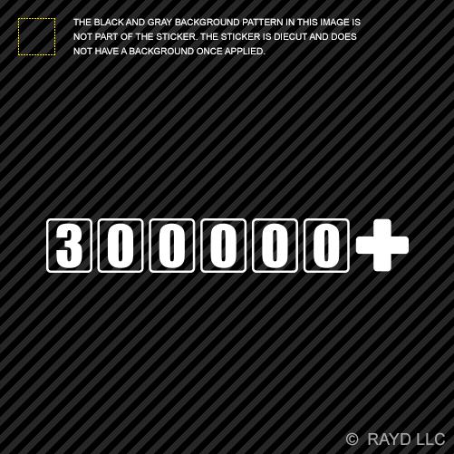 (2x) 300000+ sticker die cut decal self adhesive vinyl jdm euro oem+ high