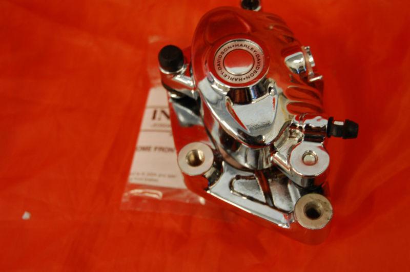 New harley davidson sportster xl right hand chrome caliper 44546-04