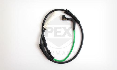 New pex disc brake pad wear sensor - front driver side wk685 bmw oe 34352283335