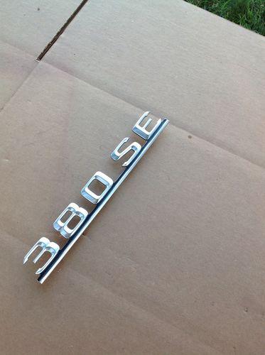  mercedes 380se trunk emblem 380se script emblem