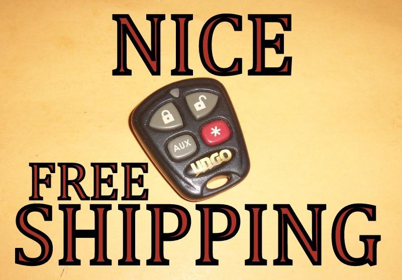 Clarion ungo aftermarket keyless entry remote start fob ezsdei474v rpn saa474u
