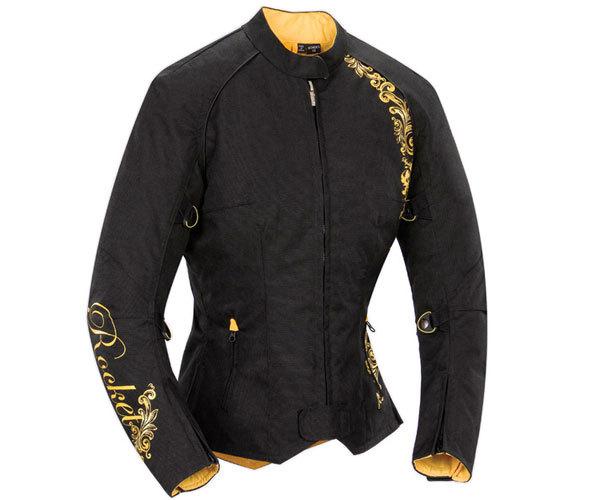 Joe rocket heartbreaker 2.0 motorcycle jacket, blk/gold, small