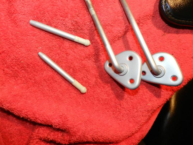 OE SHOW CONDITION BLACK SUN VISORS W/RESTORED RODS 70-71 DART/DUSTER/DEMON, US $80.00, image 6