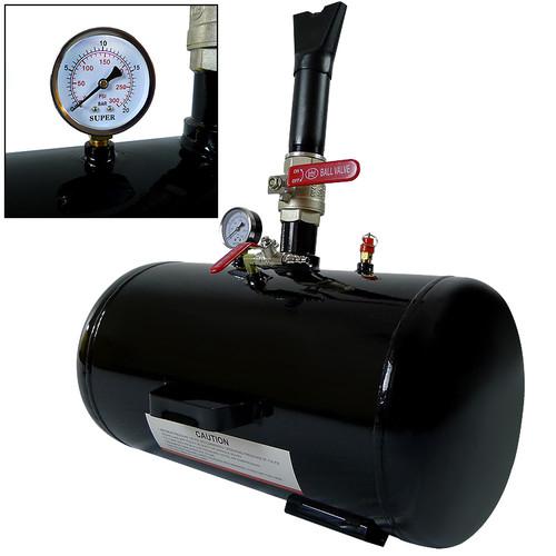 Pneumatic 10 gallon tire bead seater seat blaster tank tire service equipment hd