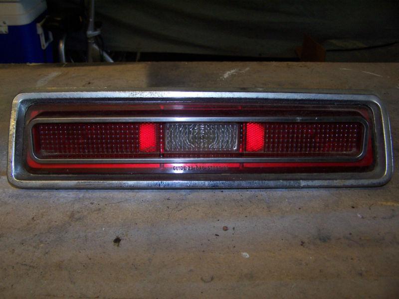 1967 lemans tail light right side