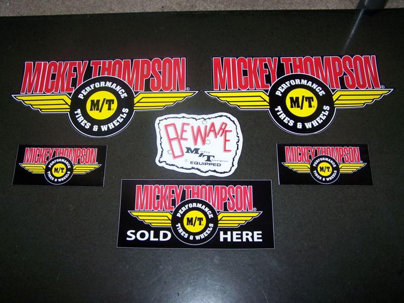 6 - mickey thompson  - stickers